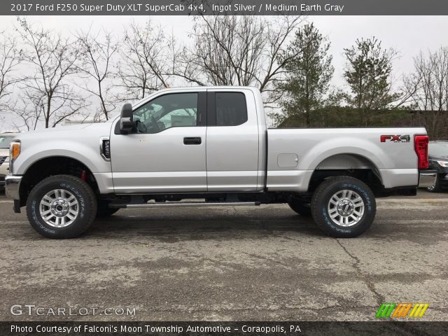 2017 Ford F250 Super Duty XLT SuperCab 4x4 in Ingot Silver