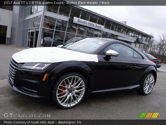 2017 Audi TT S 2.0 TFSI quattro Coupe in Mythos Black Metallic