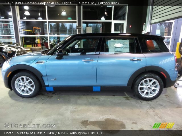 2017 Mini Clubman Cooper ALL4 in Digital Blue Metallic