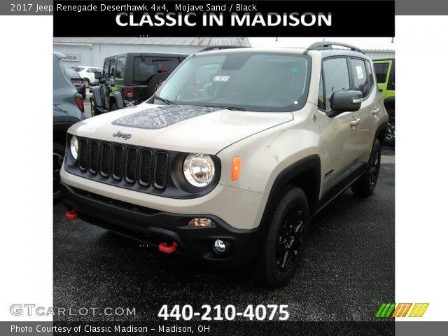 2017 Jeep Renegade Deserthawk 4x4 in Mojave Sand