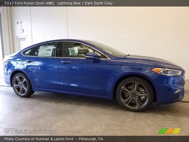 2017 Ford Fusion Sport AWD in Lightning Blue