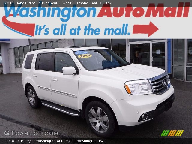 2015 Honda Pilot Touring 4WD in White Diamond Pearl