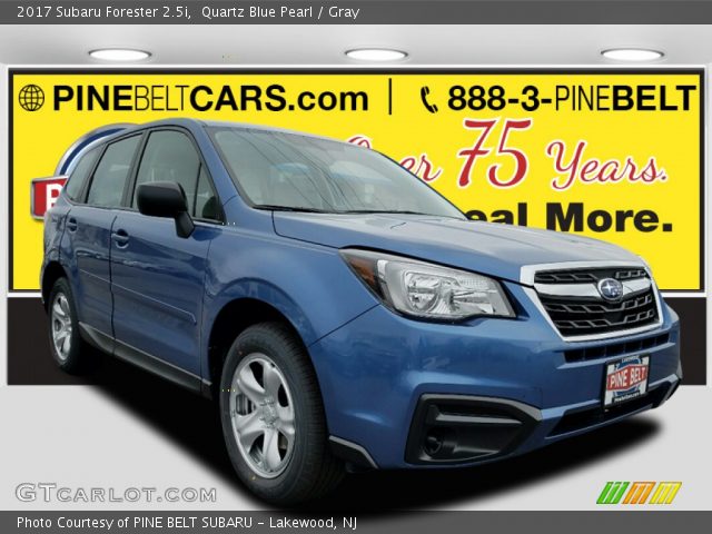 2017 Subaru Forester 2.5i in Quartz Blue Pearl