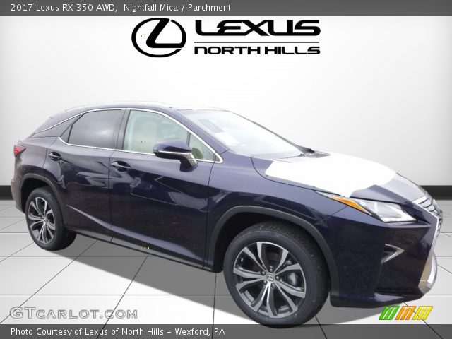 2017 Lexus RX 350 AWD in Nightfall Mica