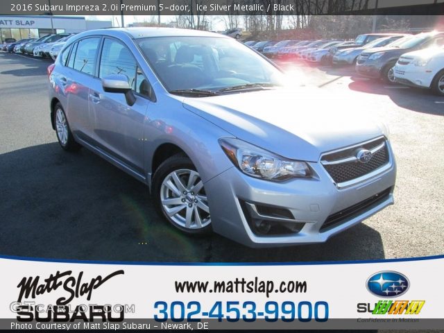 2016 Subaru Impreza 2.0i Premium 5-door in Ice Silver Metallic