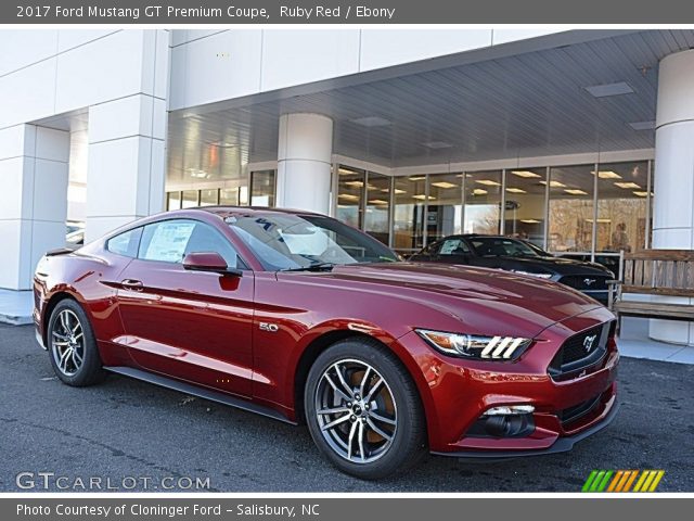 2017 Ford Mustang GT Premium Coupe in Ruby Red