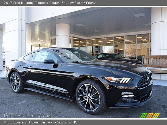 2017 Ford Mustang Ecoboost Coupe in Shadow Black