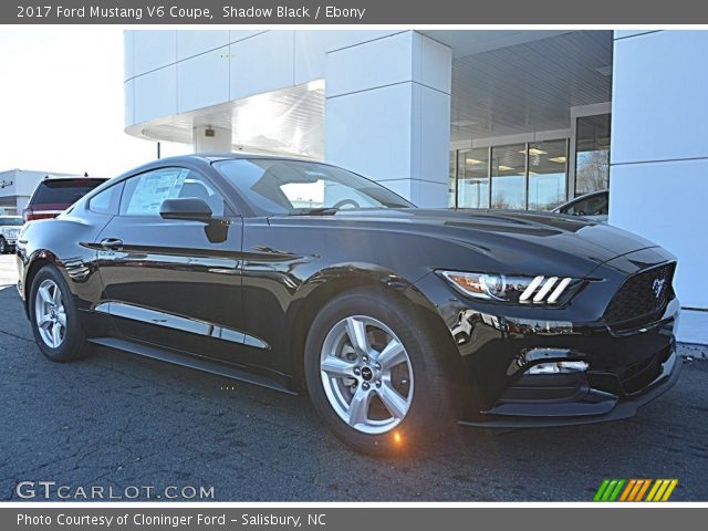 2017 Ford Mustang V6 Coupe in Shadow Black