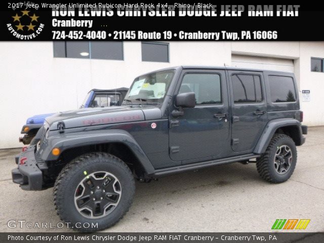 2017 Jeep Wrangler Unlimited Rubicon Hard Rock 4x4 in Rhino