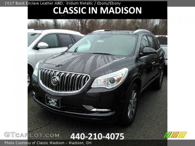 2017 Buick Enclave Leather AWD in Iridium Metallic