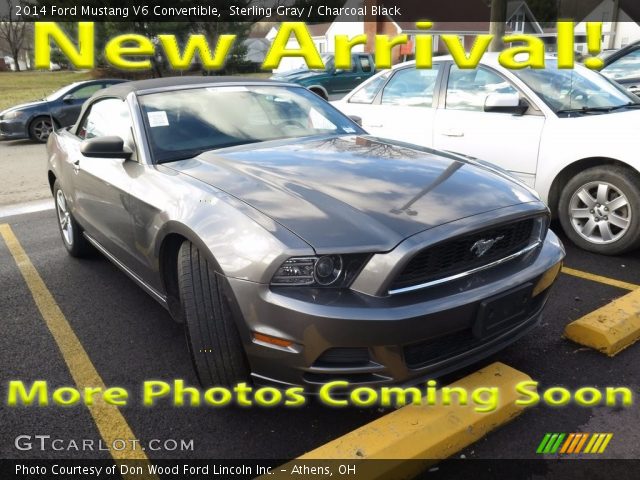 2014 Ford Mustang V6 Convertible in Sterling Gray