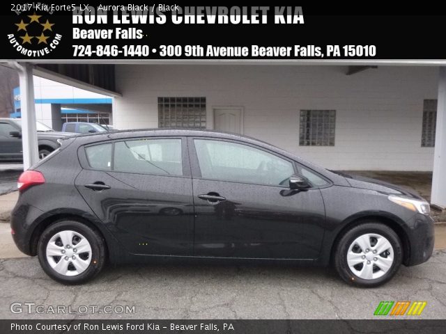 2017 Kia Forte5 LX in Aurora Black