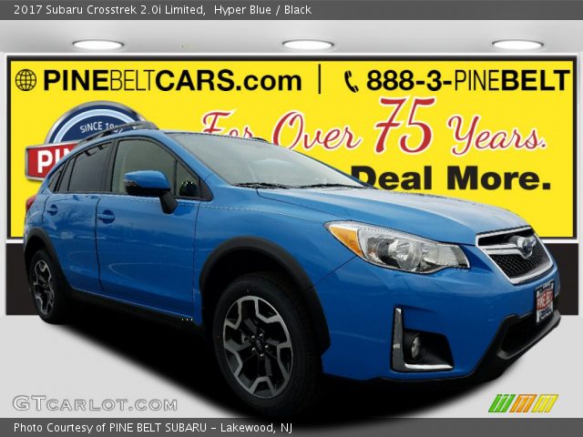 2017 Subaru Crosstrek 2.0i Limited in Hyper Blue