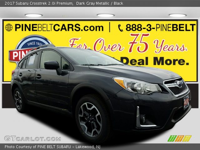 2017 Subaru Crosstrek 2.0i Premium in Dark Gray Metallic