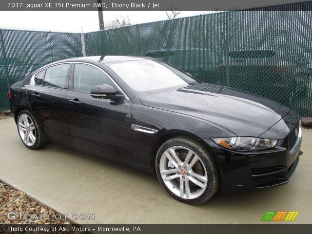 2017 Jaguar XE 35t Premium AWD in Ebony Black