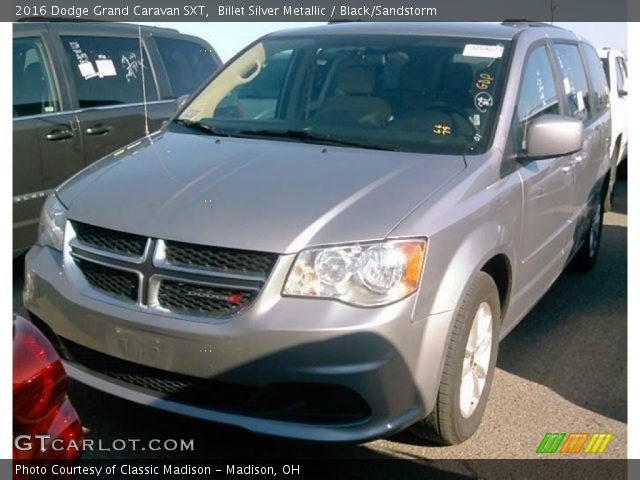 2016 Dodge Grand Caravan SXT in Billet Silver Metallic