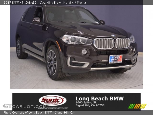 2017 BMW X5 sDrive35i in Sparkling Brown Metallic