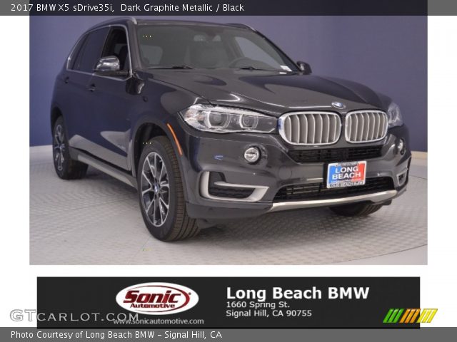 2017 BMW X5 sDrive35i in Dark Graphite Metallic