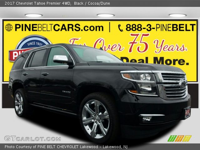 2017 Chevrolet Tahoe Premier 4WD in Black