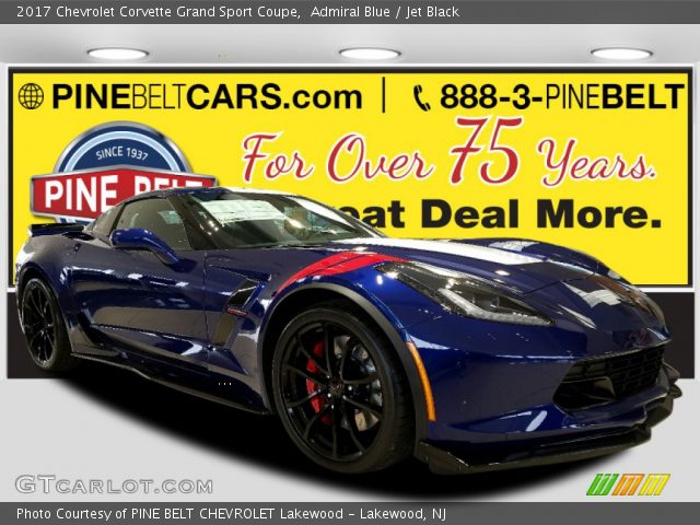 2017 Chevrolet Corvette Grand Sport Coupe in Admiral Blue