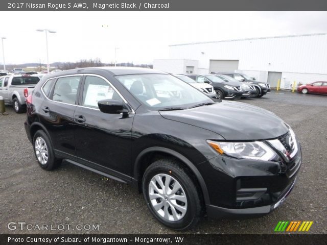 2017 Nissan Rogue S AWD in Magnetic Black
