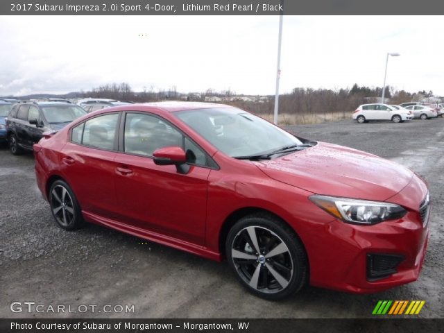 2017 Subaru Impreza 2.0i Sport 4-Door in Lithium Red Pearl