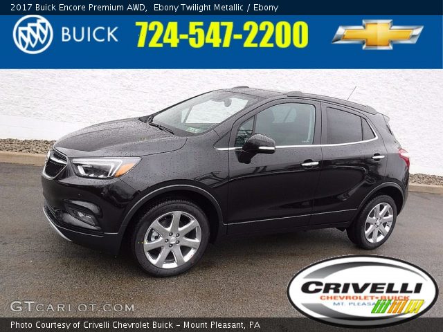 2017 Buick Encore Premium AWD in Ebony Twilight Metallic