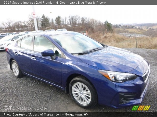 2017 Subaru Impreza 2.0i Premium 4-Door in Lapis Blue Metallic
