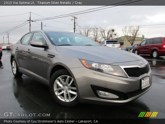 2013 Kia Optima LX in Titanium Silver Metallic