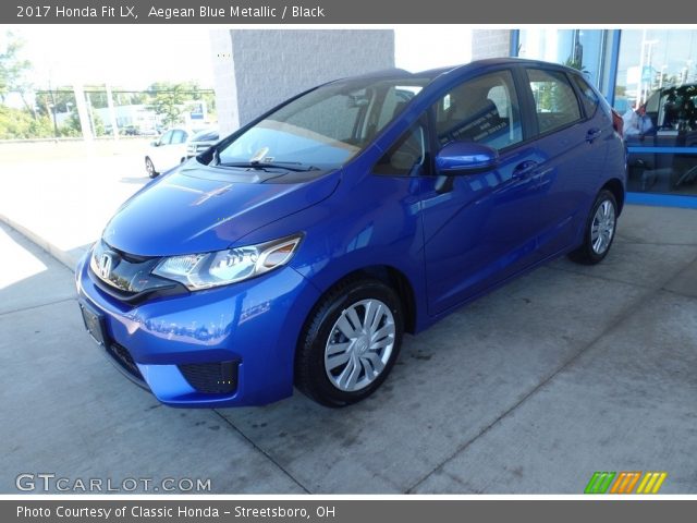 2017 Honda Fit LX in Aegean Blue Metallic