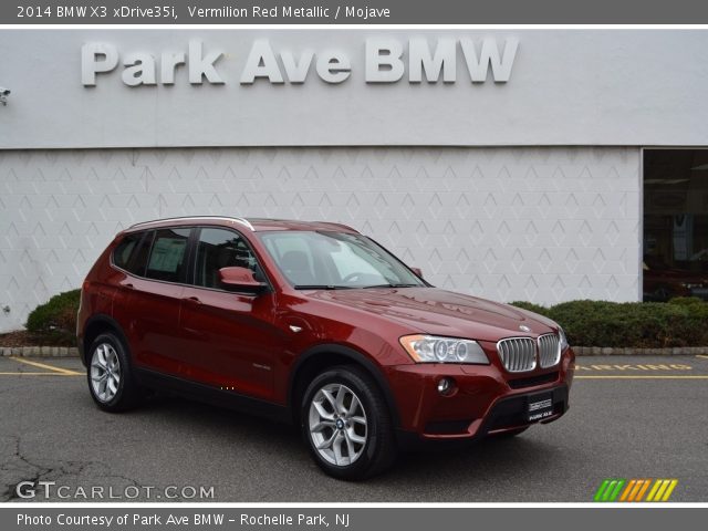 2014 BMW X3 xDrive35i in Vermilion Red Metallic