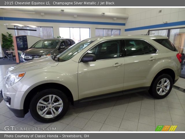 2015 Chevrolet Equinox LS in Champagne Silver Metallic