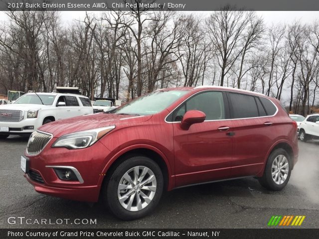 2017 Buick Envision Essence AWD in Chili Red Metallic
