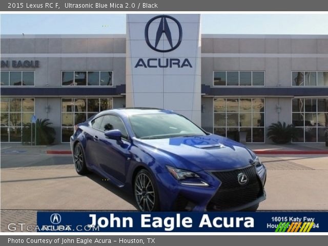 2015 Lexus RC F in Ultrasonic Blue Mica 2.0