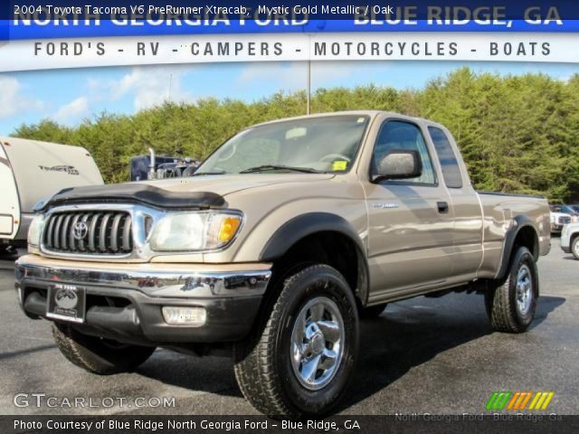 2004 Toyota Tacoma V6 PreRunner Xtracab in Mystic Gold Metallic