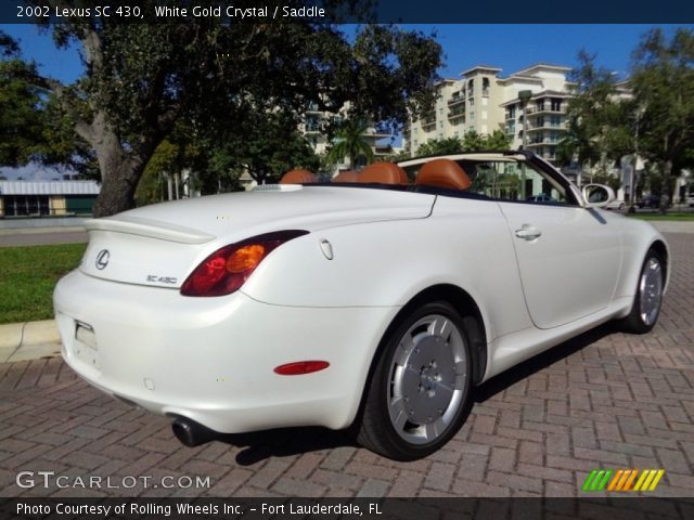 2002 Lexus SC 430 in White Gold Crystal