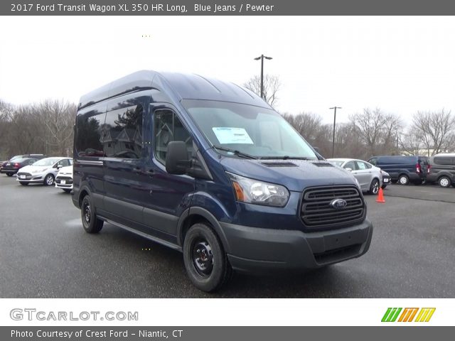 2017 Ford Transit Wagon XL 350 HR Long in Blue Jeans
