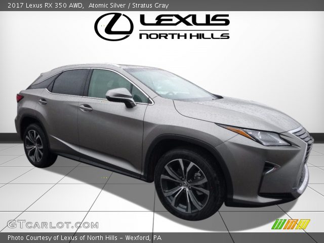 2017 Lexus RX 350 AWD in Atomic Silver