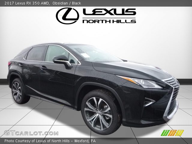 2017 Lexus RX 350 AWD in Obsidian