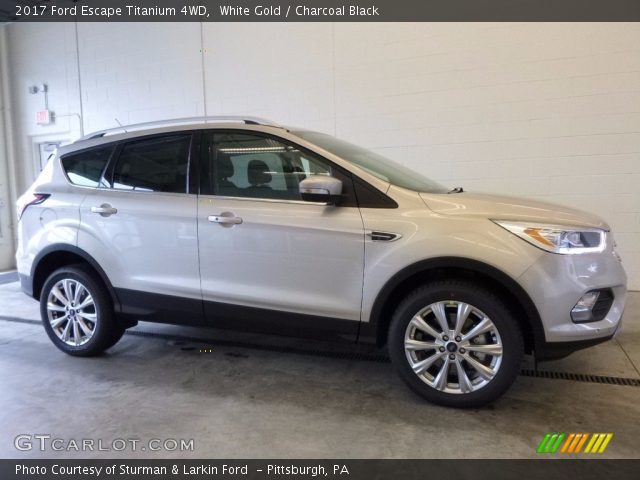 2017 Ford Escape Titanium 4WD in White Gold