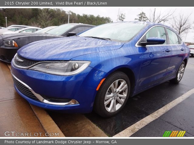 2015 Chrysler 200 Limited in Vivid Blue Pearl