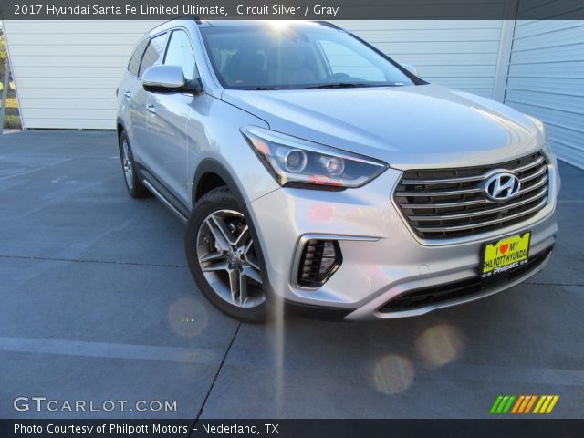 2017 Hyundai Santa Fe Limited Ultimate in Circuit Silver