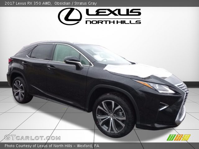 2017 Lexus RX 350 AWD in Obsidian