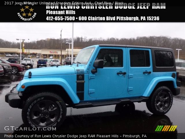 2017 Jeep Wrangler Unlimited Freedom Edition 4x4 in Chief Blue