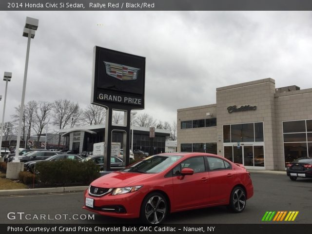 2014 Honda Civic Si Sedan in Rallye Red