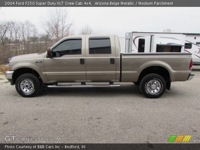 2004 Ford F250 Super Duty XLT Crew Cab 4x4 in Arizona Beige Metallic