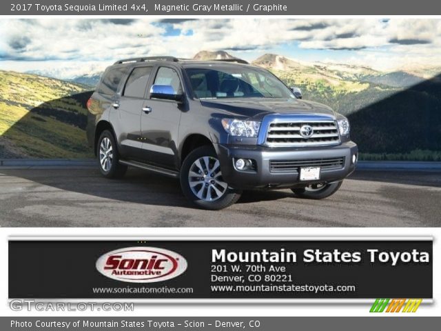 2017 Toyota Sequoia Limited 4x4 in Magnetic Gray Metallic