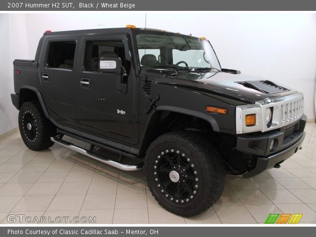 2007 Hummer H2 SUT in Black