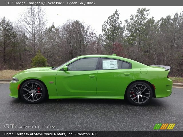 2017 Dodge Charger R/T Scat Pack in Green Go