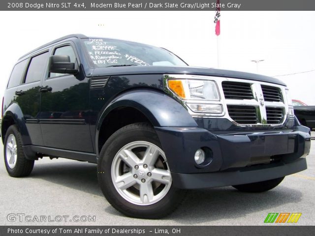 2008 Dodge Nitro SLT 4x4 in Modern Blue Pearl